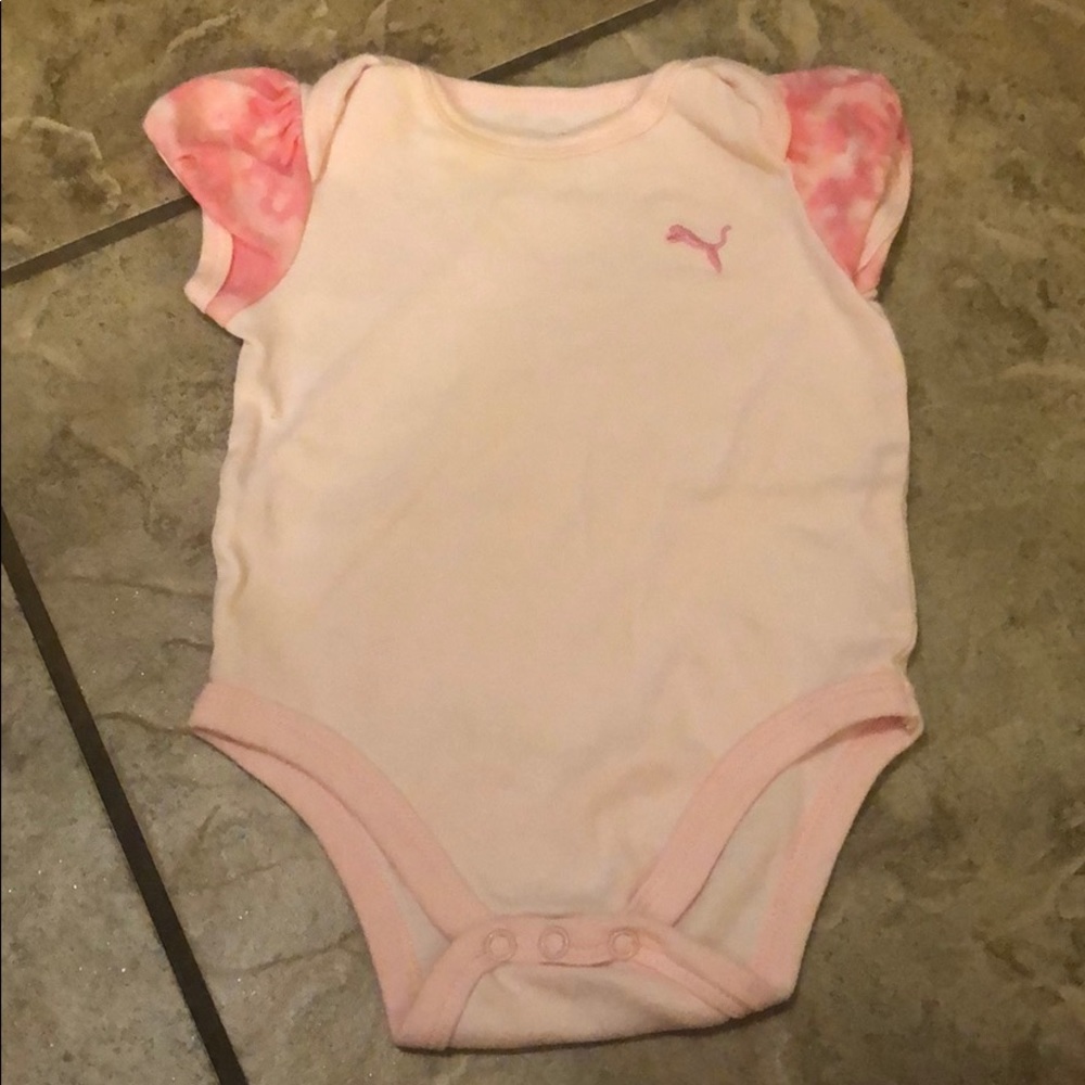 Puma Pink Onesie